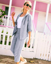 Chico's Zenergy® Striped Gauze Jacket