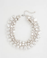 Chico's Chunky Silver Multi-Strand Necklace
