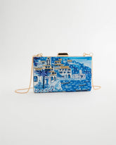 Chico's Embellished Scenic Clutch