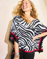 Chico's Woven Animal Print Poncho