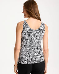 Chico's Printed Microfiber Tank