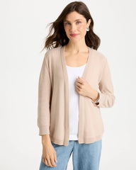 Chico's Sequined Summer Romance Cardigan
