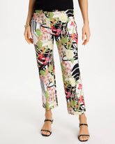 Chico's Tropical Nights Brigitte™ Straight Crop Pant