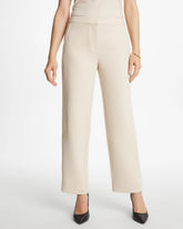 Chico's Textured Straight Tapered Ankle Pants