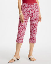 Chico's Brigitte™ Slim Geo Pull-On Capri Pant