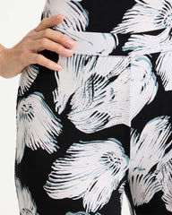 Chico's Travelers™ Knit Abstract Floral Cropped Pants