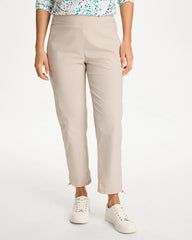 Chico's Zenergy® Striped UPF Bungee Crop Pants