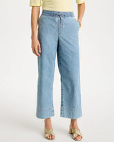 Chico's Lightweight Wide-Leg Crop Jeans