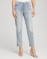 Chico's Girlfriend Slim Cropped Jeans