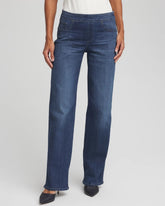 Chico's Pull On Wide Jean