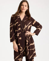 Chico's Travelers™ Knit Animal Print Duster Cardigan