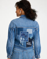 Chico's Denim Parrot Pocket Jacket