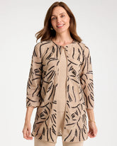 Chico's Travelers™ Collection Embroidered Sequins Jacket