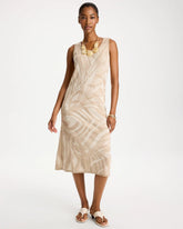 Chico's Knit Printed Sweater Dress