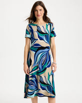 Chico's Travelers™ Marble Flora Swing Dress