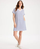 Chico's Zenergy® Soft Striped Contrast Dress