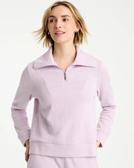 Chico's Zenergy® Beach Slub Half-Zip Pullover Top