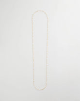 Chico's Sea Foam Long Single-Strand Necklace