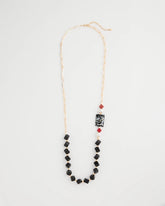 Chico's Asymmetrical Long Single-Strand Necklace