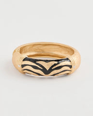 Chico's Tiger Hinge Cuff Bracelet