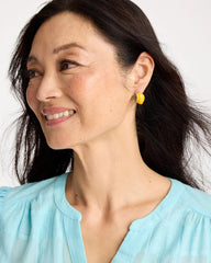 Chico's Luxurious Lemon Stud Earrings
