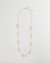 Chico's Siren Faux Pearl Long Necklace
