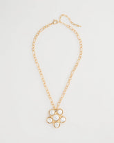 Chico's Siren Faux Pearl Pendant Necklace