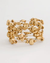 Chico's Goldtone Coil Bracelet