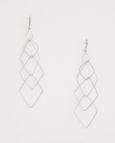 Chico's Geo Linear Drop Earrings