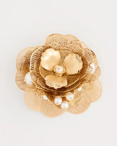 Chico's Filigree Flower Brooch