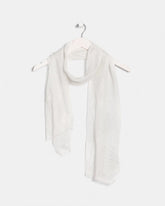 Chico's Textured Palms Oblong Scarf