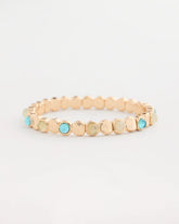 Chico's Quartz Stone Small Stretch Bracelet