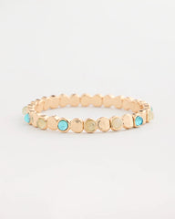 Chico's Quartz Stone Small Stretch Bracelet