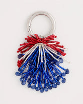 Chico's Fireworks Bag Charm Key Chain