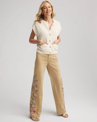 Chico's Button-Up Sweater Vest