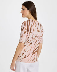 Chico's Ella Crewneck Metallic Pullover Sweater
