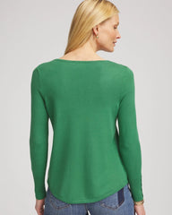 Chico's Ella V-Neck Pullover Sweater