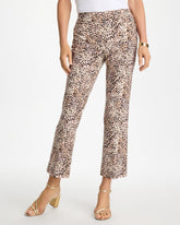 Chico's Brigitte™ Animal Print Crop Flare Pants