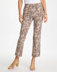 Chico's Brigitte™ Animal Print Crop Flare Pants