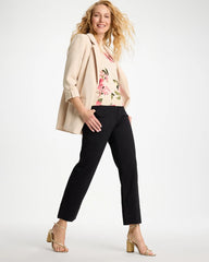 Chico's High Hem Straight Crop Pants