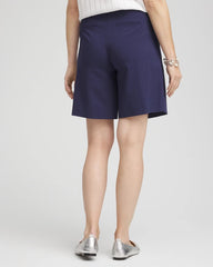 Chico's Brigitte™ Pull-On Asymmetrical Wrap Skort