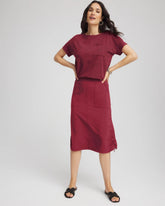 Chico's Zenergy® UPF Bungee-Hem Pull-On Skirt