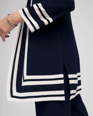 Chico's Travelers™ Contrast Border Cardigan