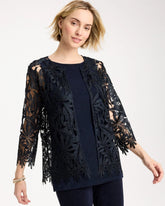 Chico's Travelers™ Galloon Lace Jacket
