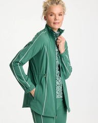 Chico's Zenergy® UPF Piping Anorak Jacket