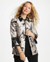 Chico's Travelers™ Collection Floral Jacquard Jacket