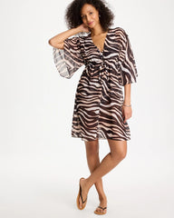 Chico's Gottex Nambiti V-Neck Cover-Up
