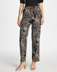 Chico's Ginkgo Crepe Tapered Ankle Pants