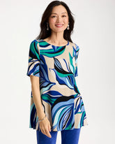 Chico's Travelers™ Marble Flora Swing Tunic