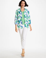 Chico's No Iron™ Printed Stretch Shirt